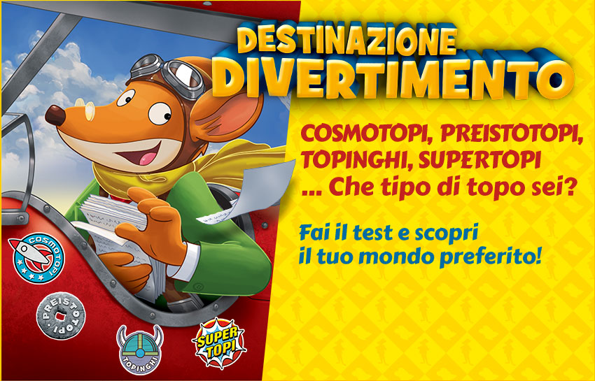 Destinazione divertimento - Che tipo di topo sei?