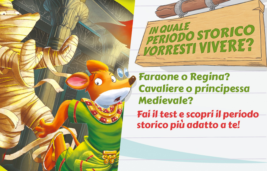 Viaggio nel tempo - In quale periodo storico vorresti vivere?