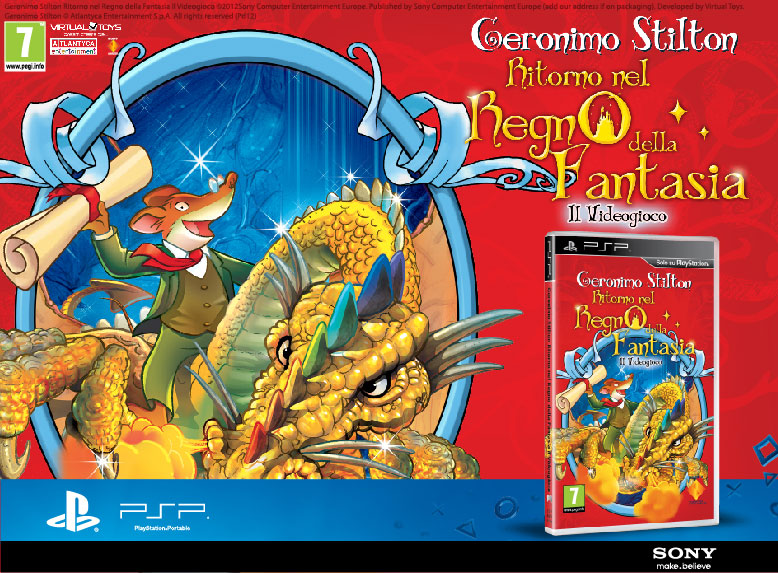 Geronimo Stilton SONY PSP