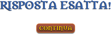 Risposta esatta