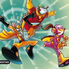 Supermetomentodo contra los tres terribles