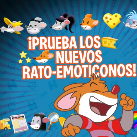 ¡Unos rato-emoticonos muy morrocotudos!