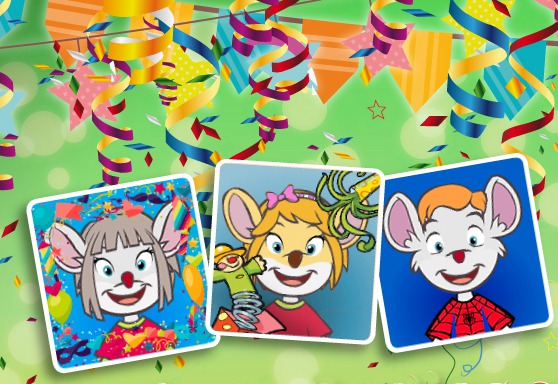 ¡Todo listo para un Carnaval ratonil!