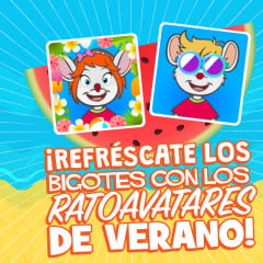 &iexcl;S&iacute;, s&iacute;, s&iacute;, los ratoavatares de verano ya est&aacute;n aqu&iacute;!