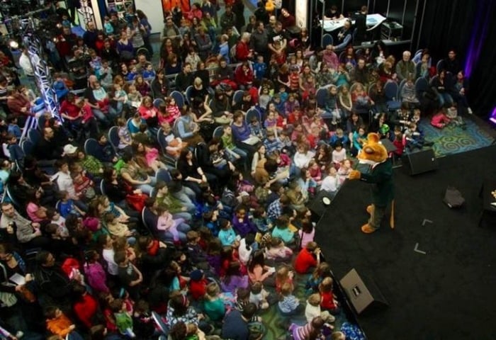 Geronimo Stilton au Salon international du livre de Québec - avril 2013