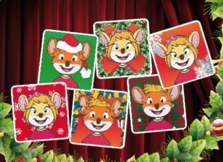 UN AVATAR SOURIS EN POILS ET MOUSTACHES POUR F&Eacute;TER NO&Euml;L !