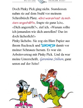 Mein Name ist Stilton, Geronimo Stilton (Band 1)