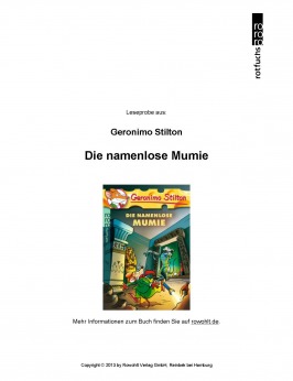 Die namenlose Mumie (Band 21)