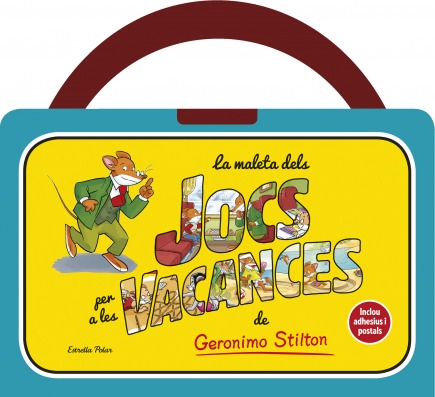 La maleta de jocs per a les vacances de Geronimo Stilton