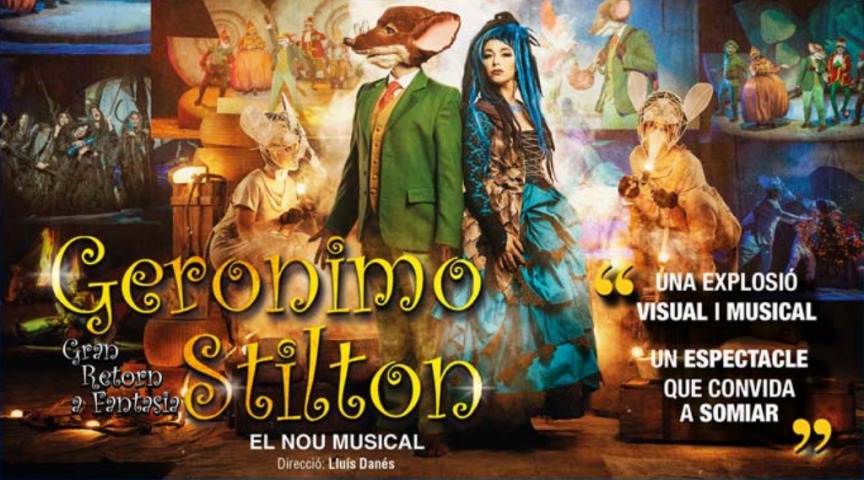 Descomptes pels últims dies del musical de Geronimo Stilton!