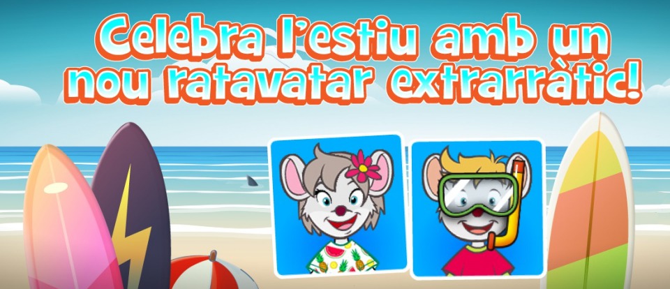 Encara no us heu fet el vostre ratavatar d'estiu?