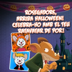 Voleu un ratavatar de por? Arriba Halloween, rosegadors!!