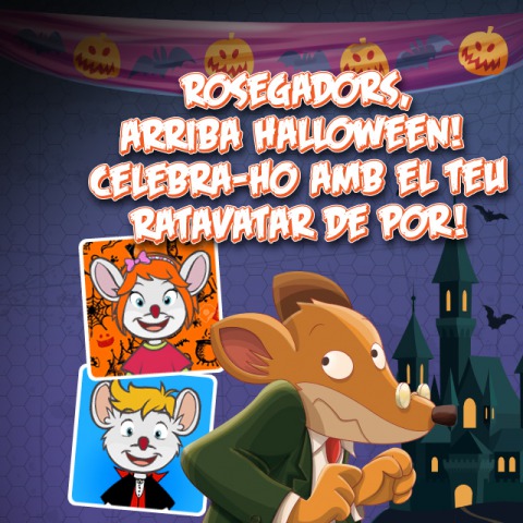 Voleu un ratavatar de por? Arriba Halloween, rosegadors!!