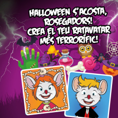 Quin cangueli! Vesteix el teu ratavatar de Halloween i prova les noves ratemoticones de por!