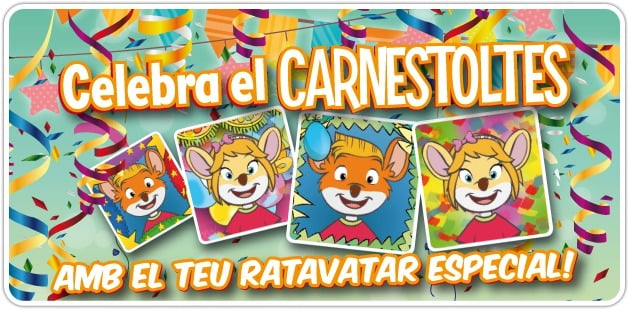 Ja teniu la meva petita sorpresa a la meva web!! Ratavatars especials de Carnestoltes!!