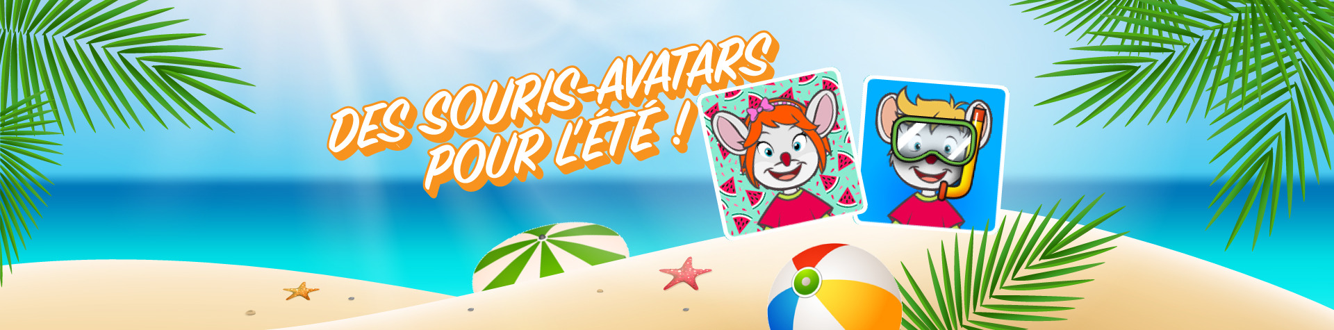 Des souris-avatar pour l'&eacute;t&eacute; !