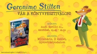 Találkozz Geronimo és Tea Stiltonnal a Könyvfesztiválon!