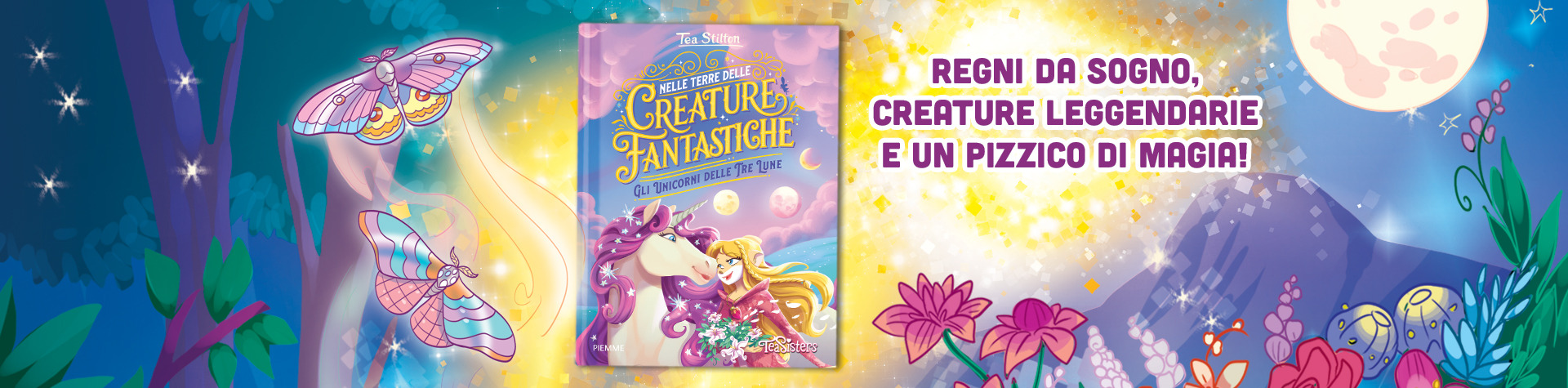 Nelle terre delle creature fantastiche. Gli unicorni delle tre lune