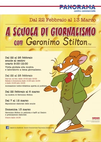 A scuola di giornalismo con Geronimo Stilton