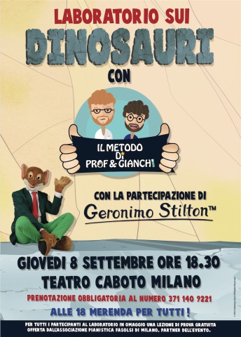 Laboratorio sui dinosauri con Geronimo Stilton in Pelliccia e Baffi!