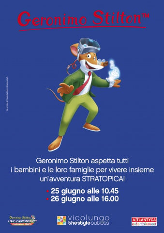 Un doppio appuntamento con Geronimo Stilton a Vicolungo