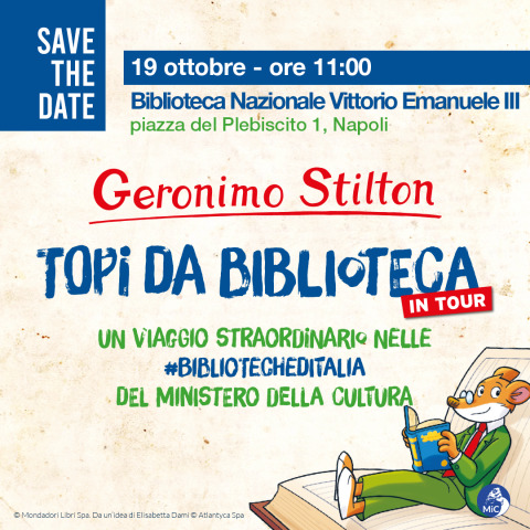 Topi da Biblioteca in Tour a Napoli