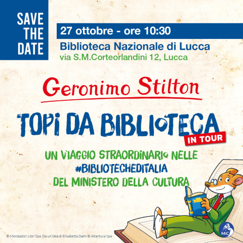 Topi da Biblioteca in Tour a Lucca