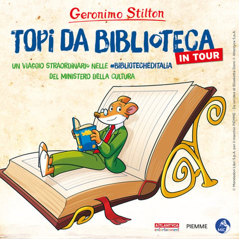 Topi da biblioteca in Tour a Roma
