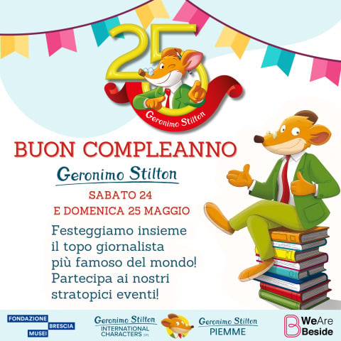 Geronimo Stilton Festeggia 25 anni