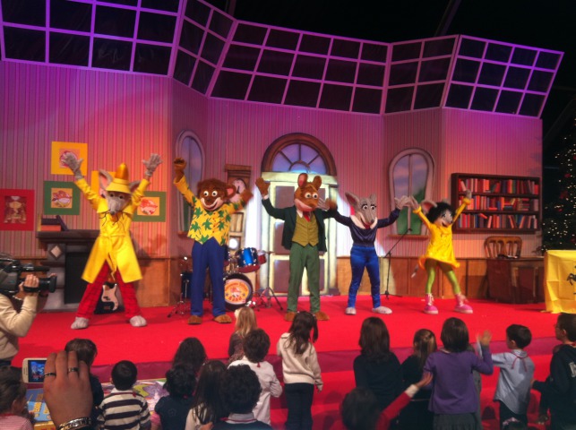 GERONIMO STILTON BAND A CASERTA ASPETTANDO LA BEFANA