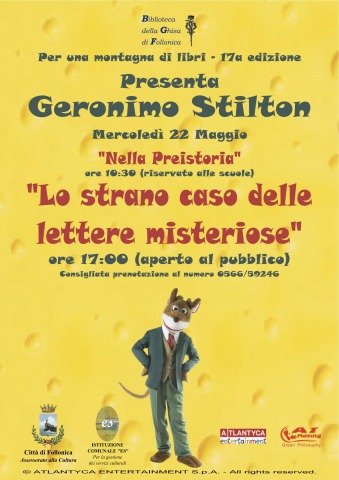 Geronimo Stilton ospite di 