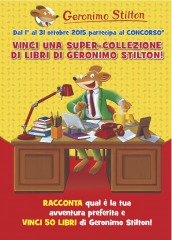 Vinci una super-collezione di libri di Geronimo Stilton!