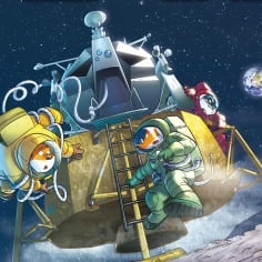 Il primo topo sulla Luna