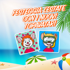 Nei vostri topo-profili c'&egrave; aria d'estate!