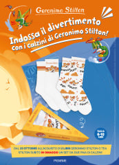 Indossa il divertimento con i calzini di Geronimo Stilton!