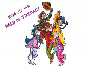 Thea en Geronimo Stilton bij de TinadagXL