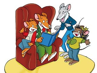 Pootje schudden met Geronimo Stilton