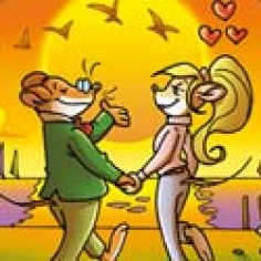 Schrijf een verhaal - Een romantische wandeling