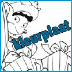 Kleurplaat Sinterklaas