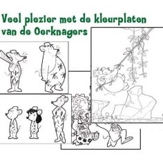 Kleur een oerknager!