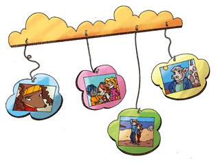 Vakantiefoto-hanger
