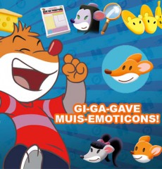 Muizenissige emoticons