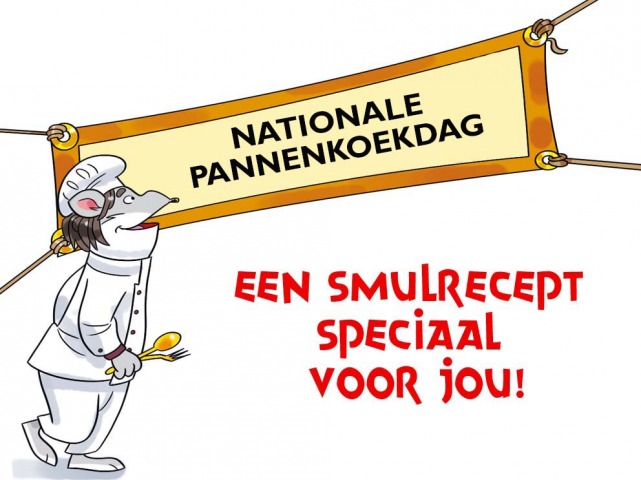 Hiep hoi! Het is pannenkoekdag!