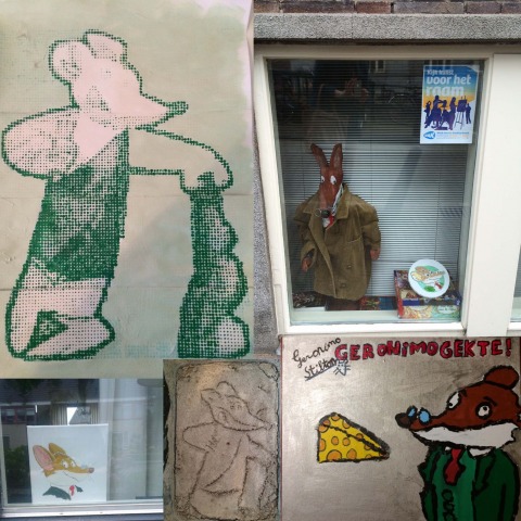 Kijk kunst! Voor het Raam! - het resultaat!