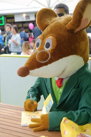 Sessão de Autógrafos com o Geronimo Stilton