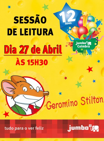 Leitura com o Geronimo!