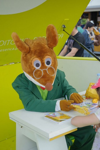 Sessão de Autógrafos com o Geronimo Stilton
