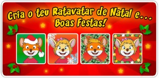O Natal está quase aí... cria o teu Ratavatar Especial!