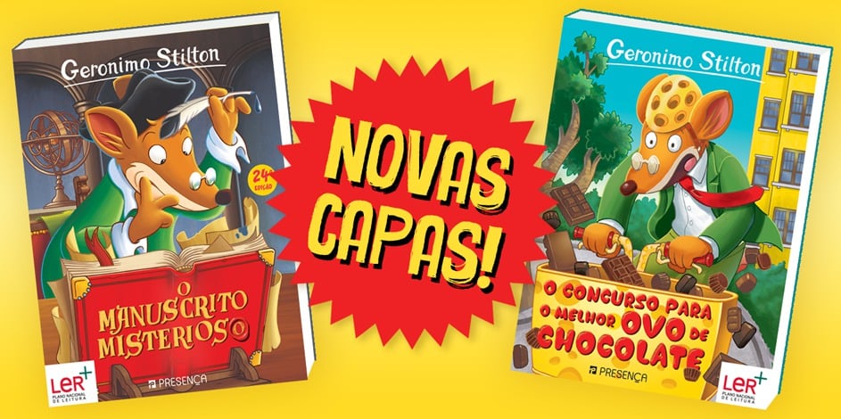 Novos livros, novas capas!