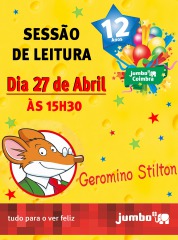 Leitura com o Geronimo!